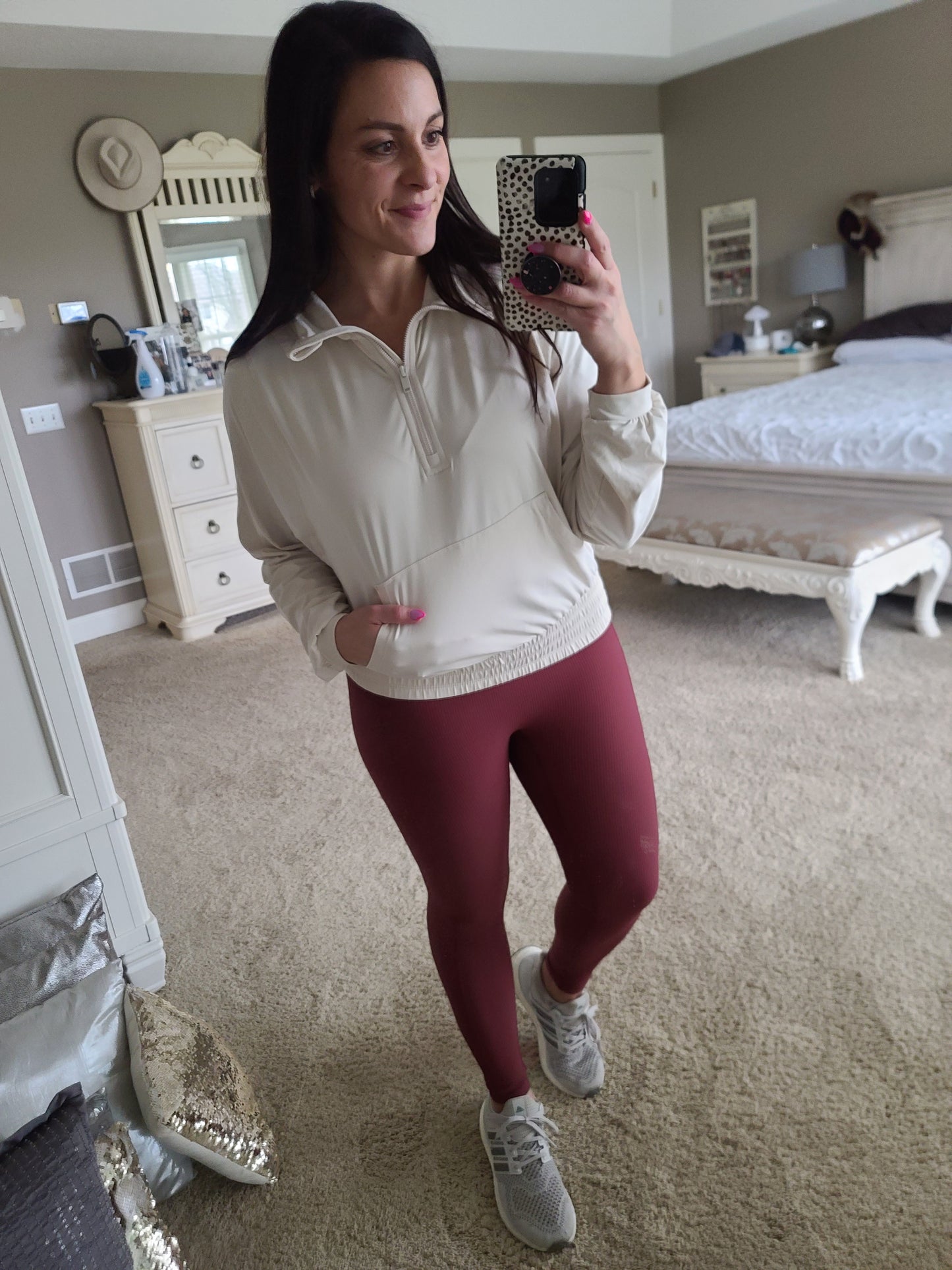 Max Sculpt Crossover Ribbed Leggings