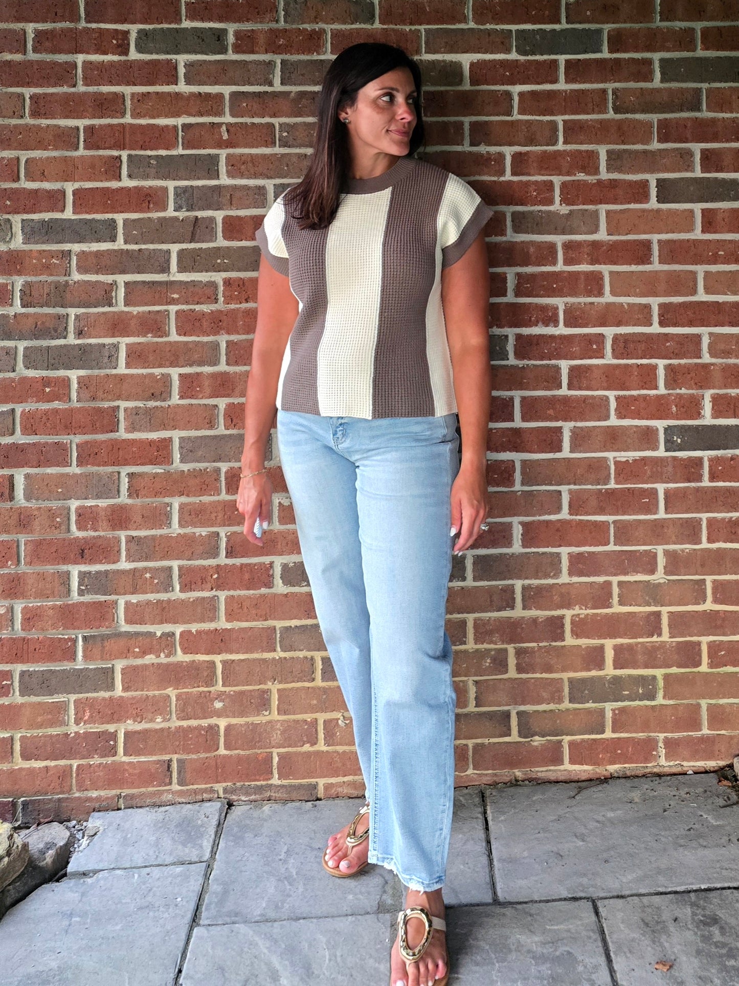 High Rise Barrel Leg Jeans