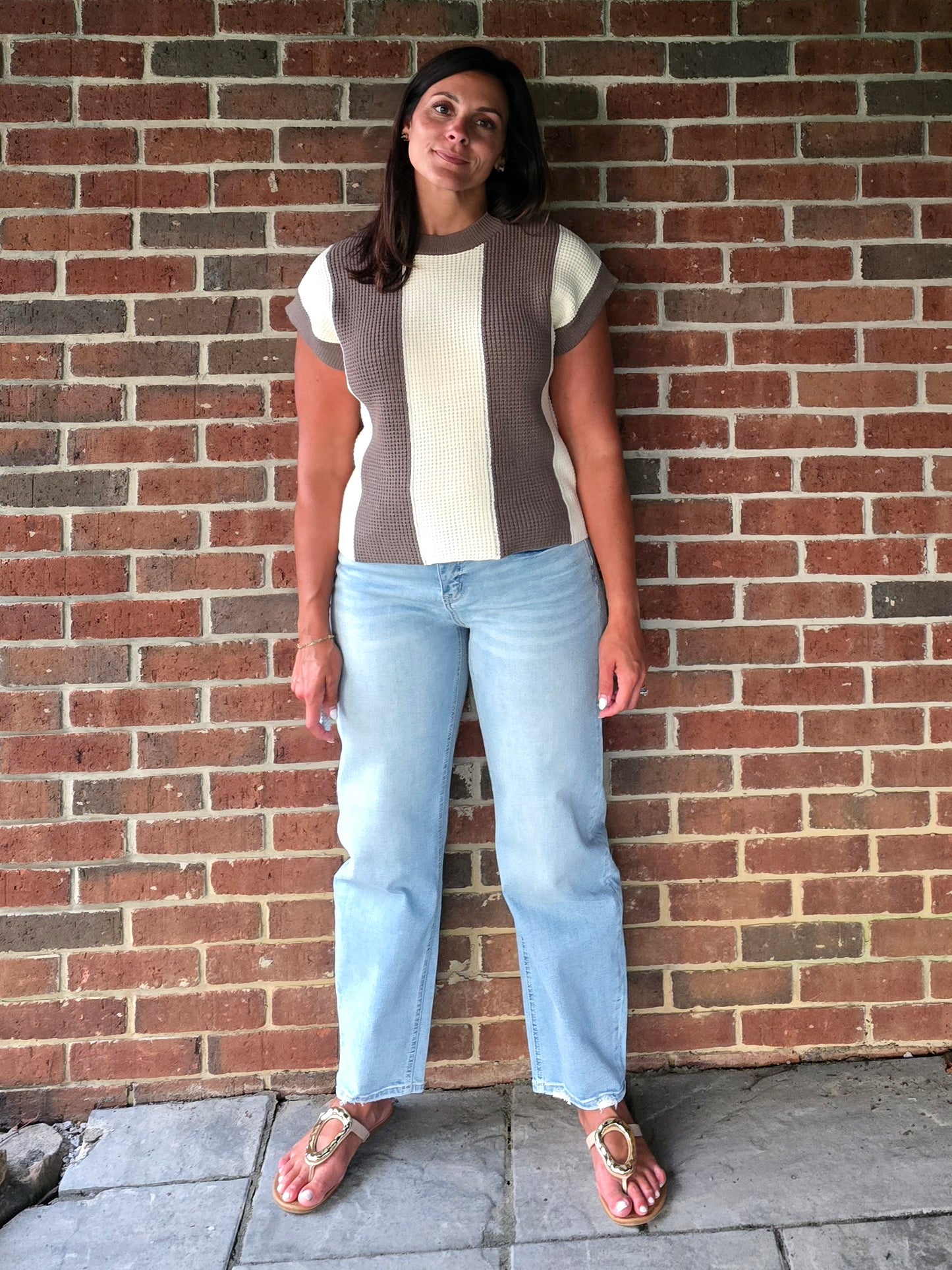 High Rise Barrel Leg Jeans