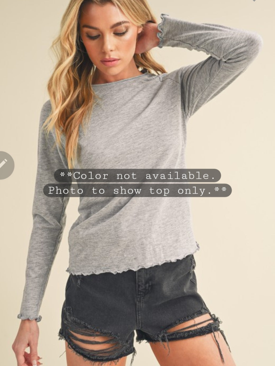 Essential Long Sleeve Tee