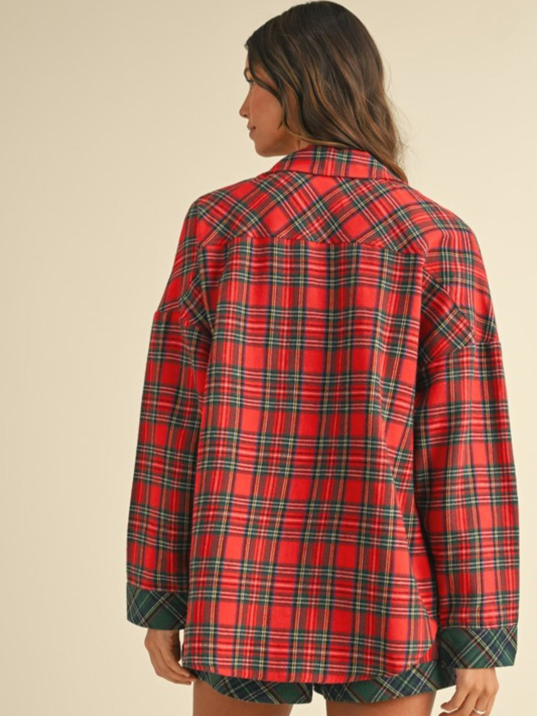 Tartan Plaid Pajama Set