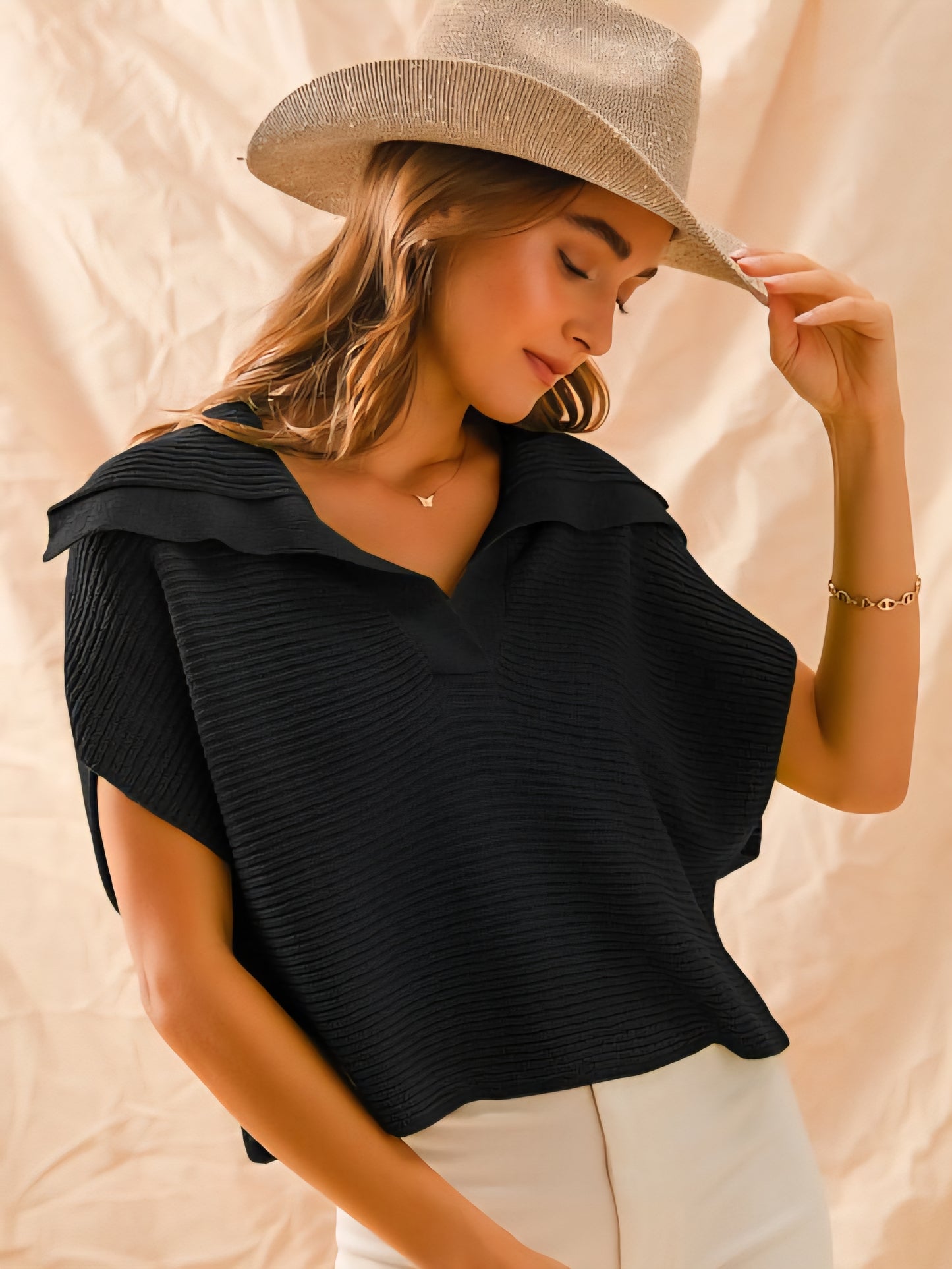 Shawl Collar Pullover Sweater