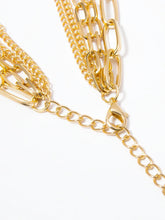 Load image into Gallery viewer, Gold Chain Necklace Stack
