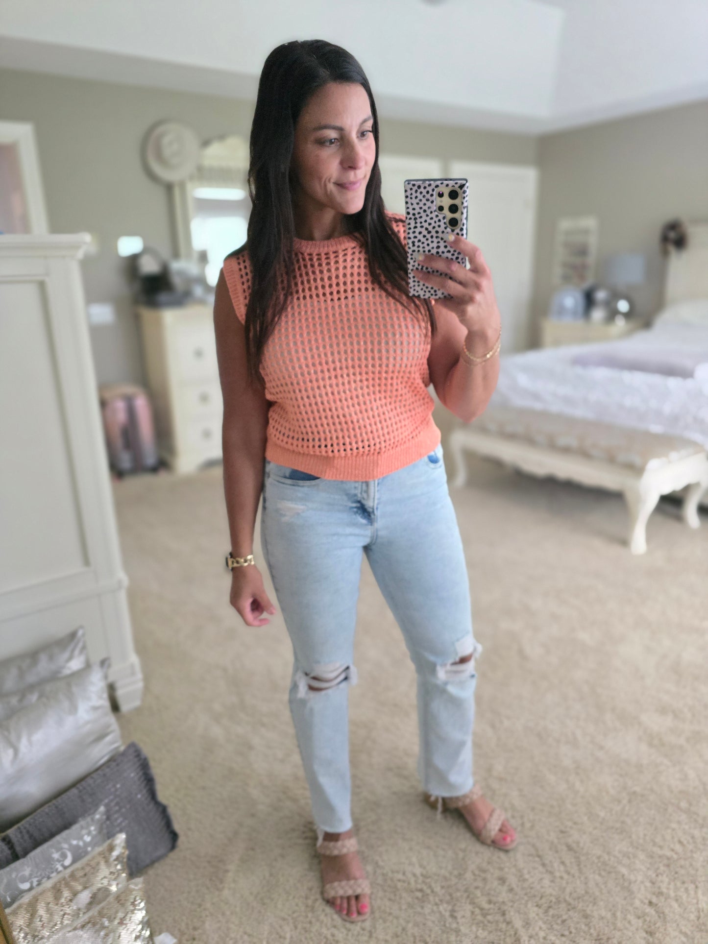 Crochet Foil Tank