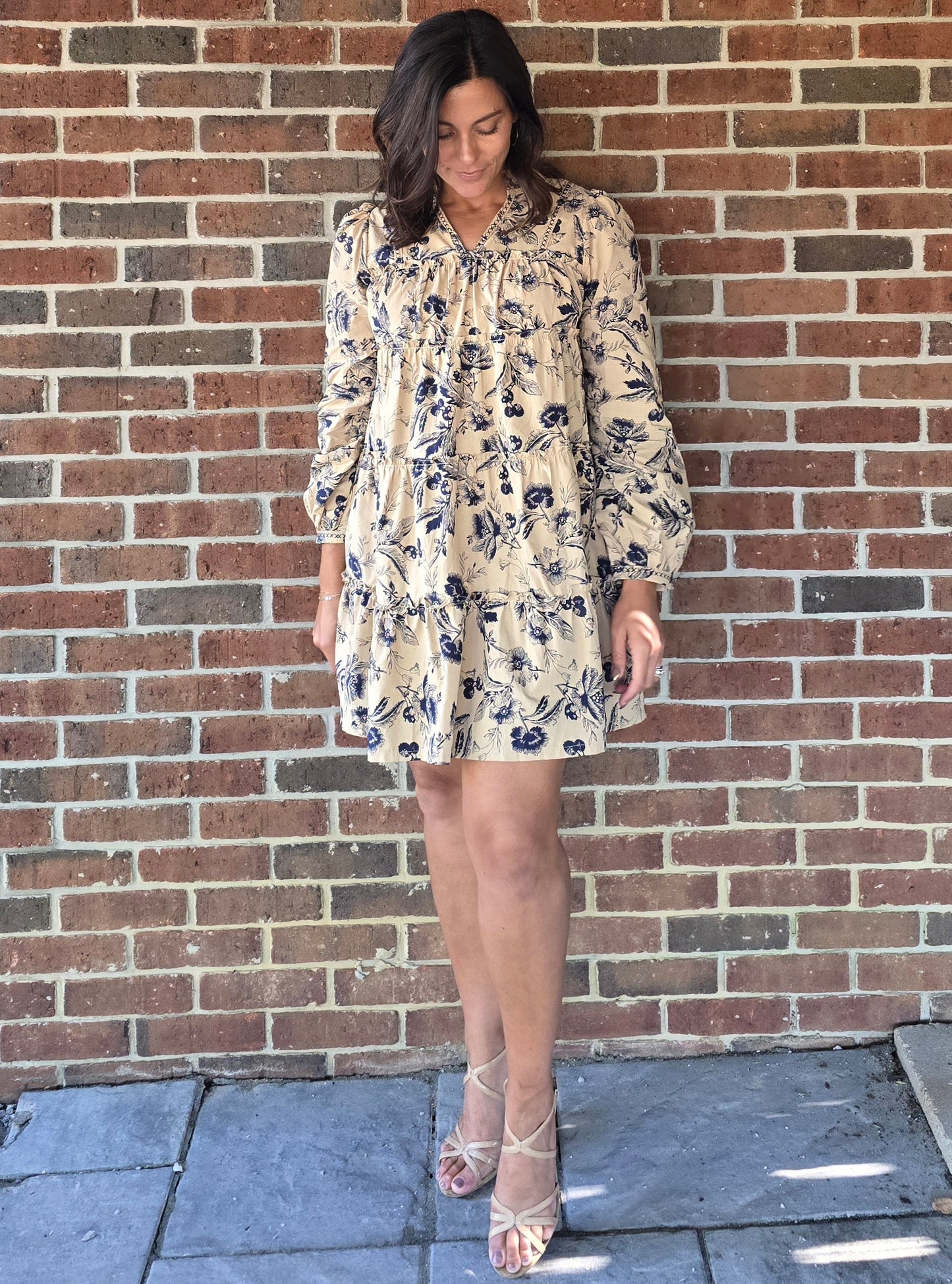 Floral Bloom Tiered Dress
