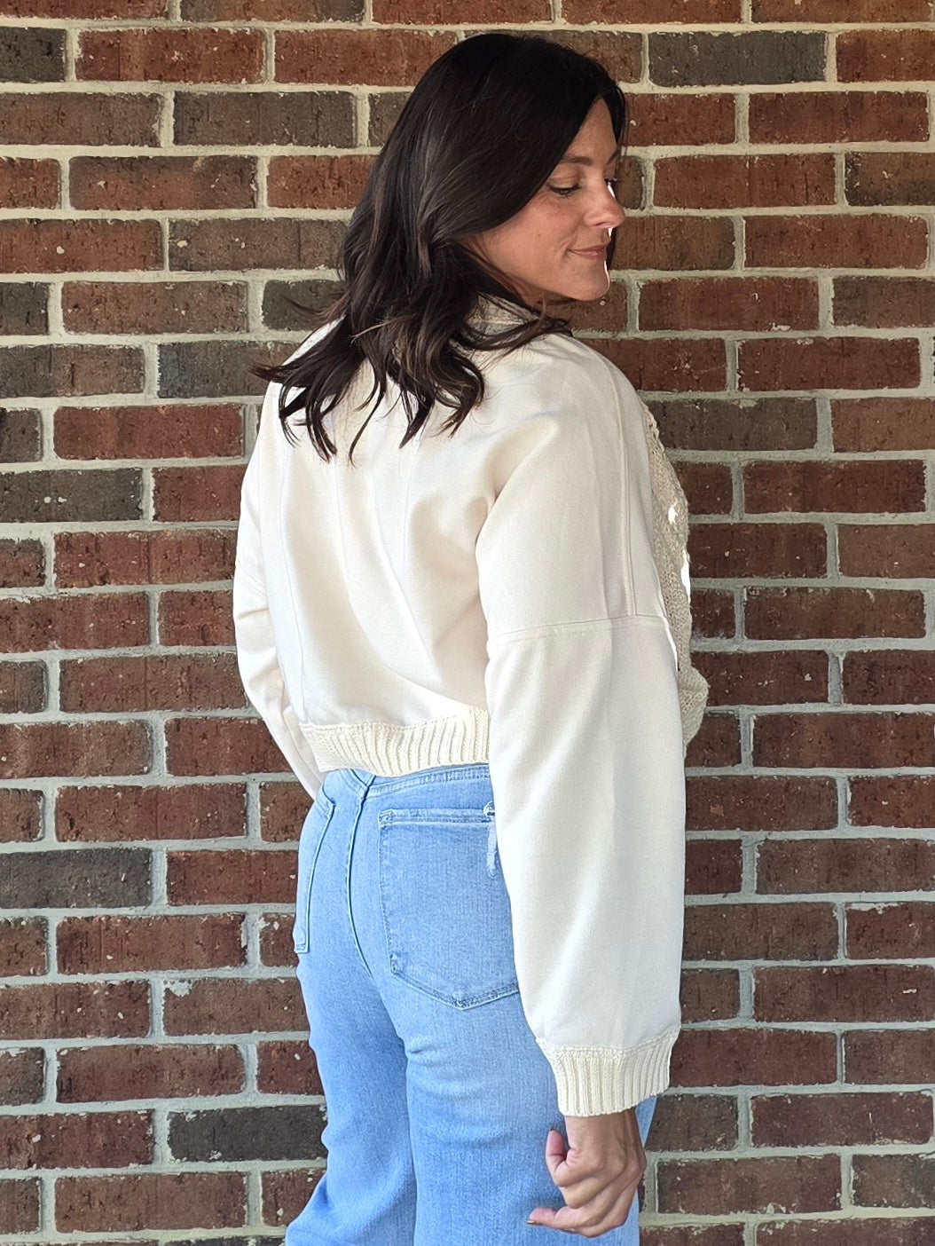 Textured Drift Knit Sweater