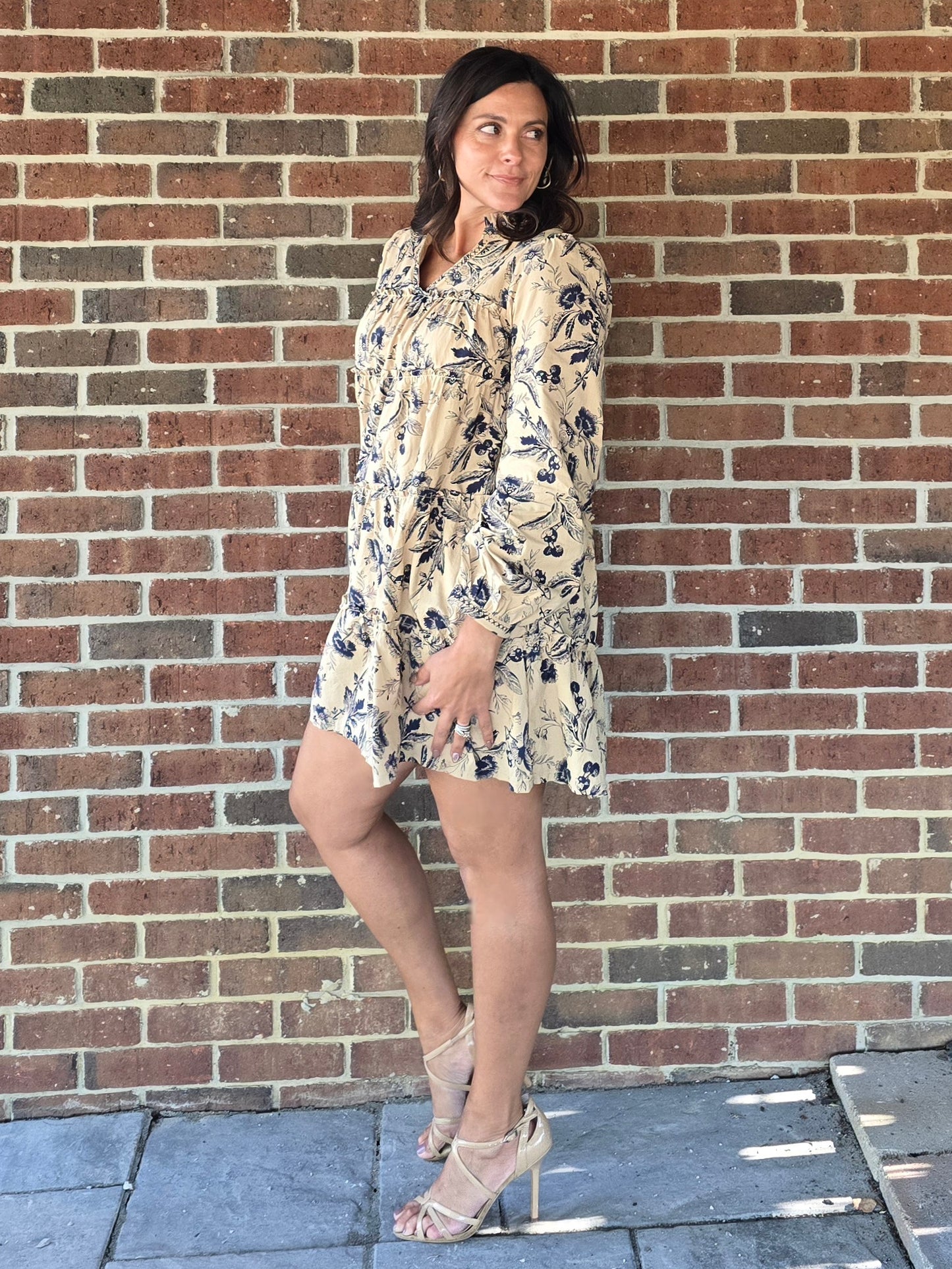 Floral Bloom Tiered Dress