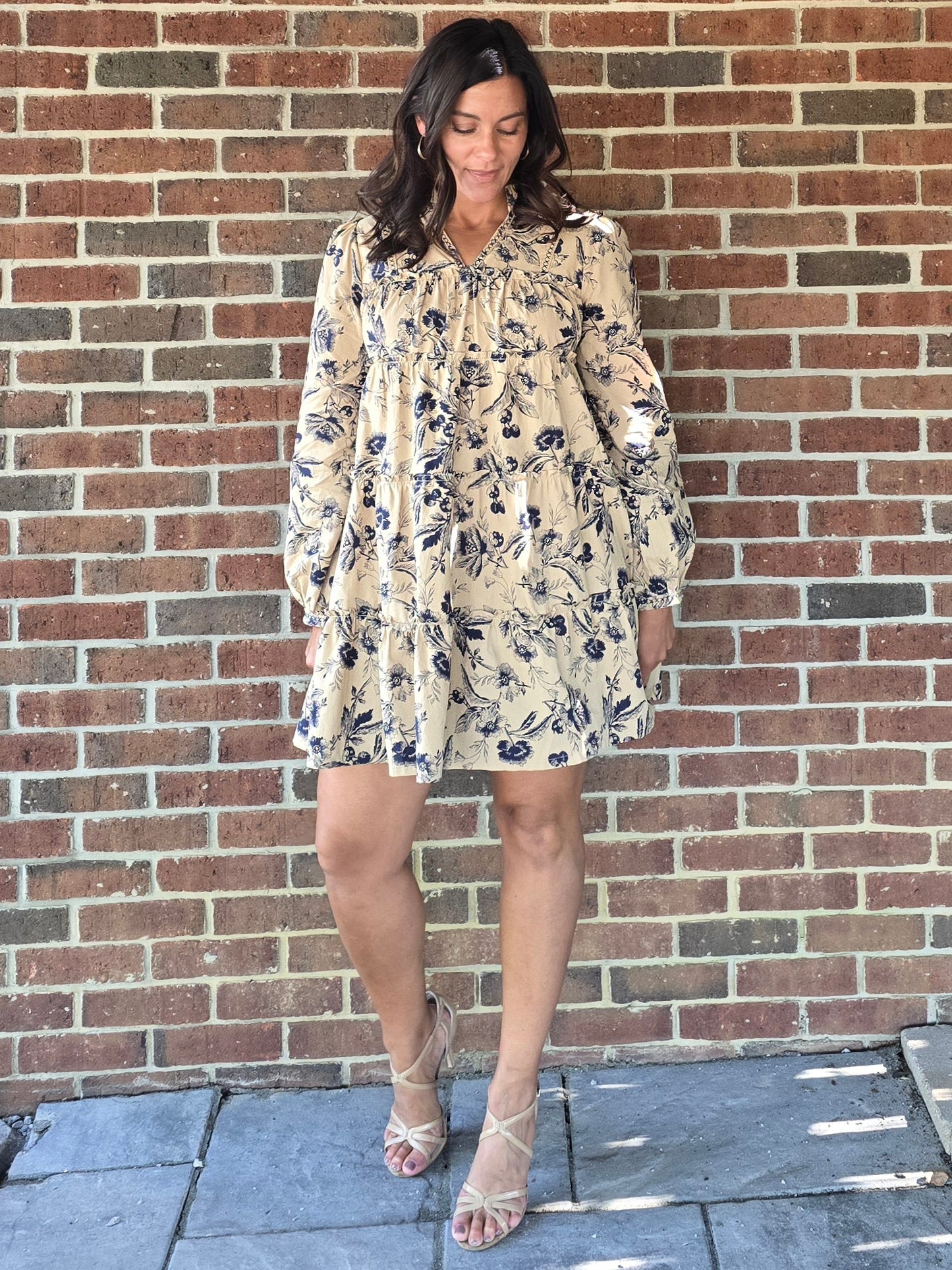 Floral Bloom Tiered Dress