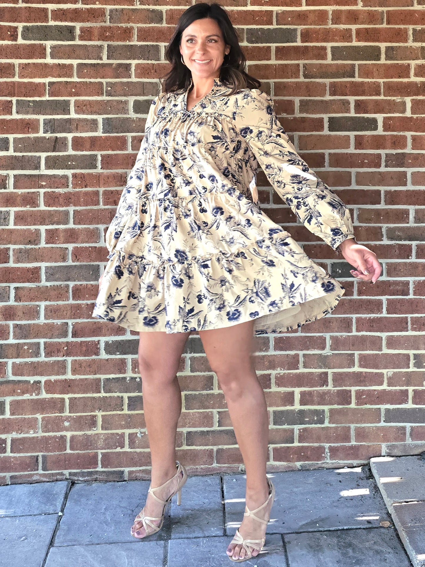 Floral Bloom Tiered Dress