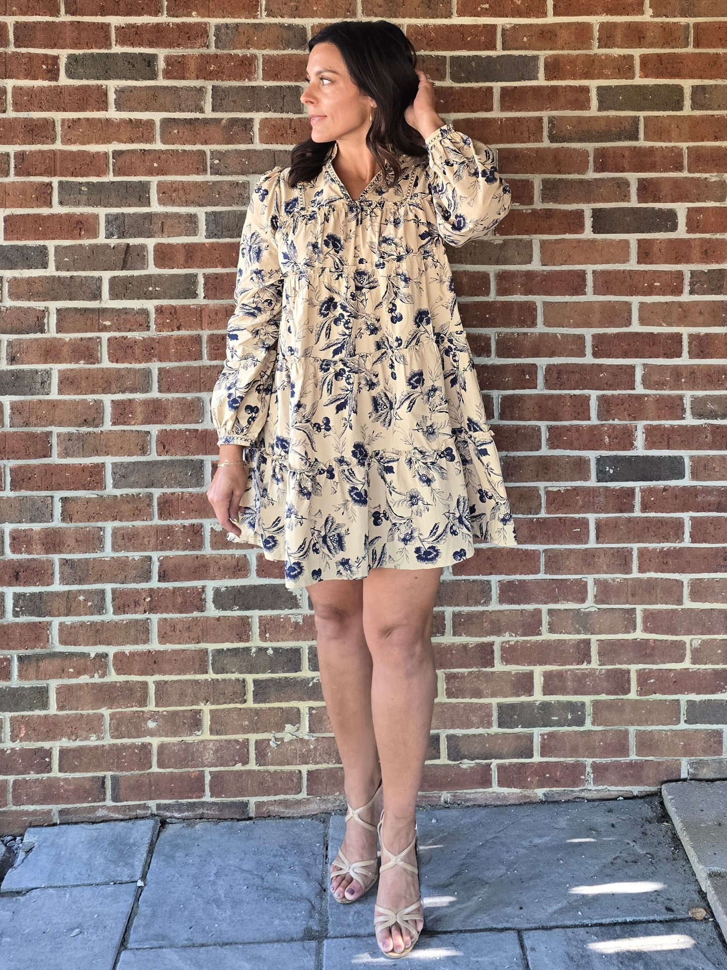 Floral Bloom Tiered Dress