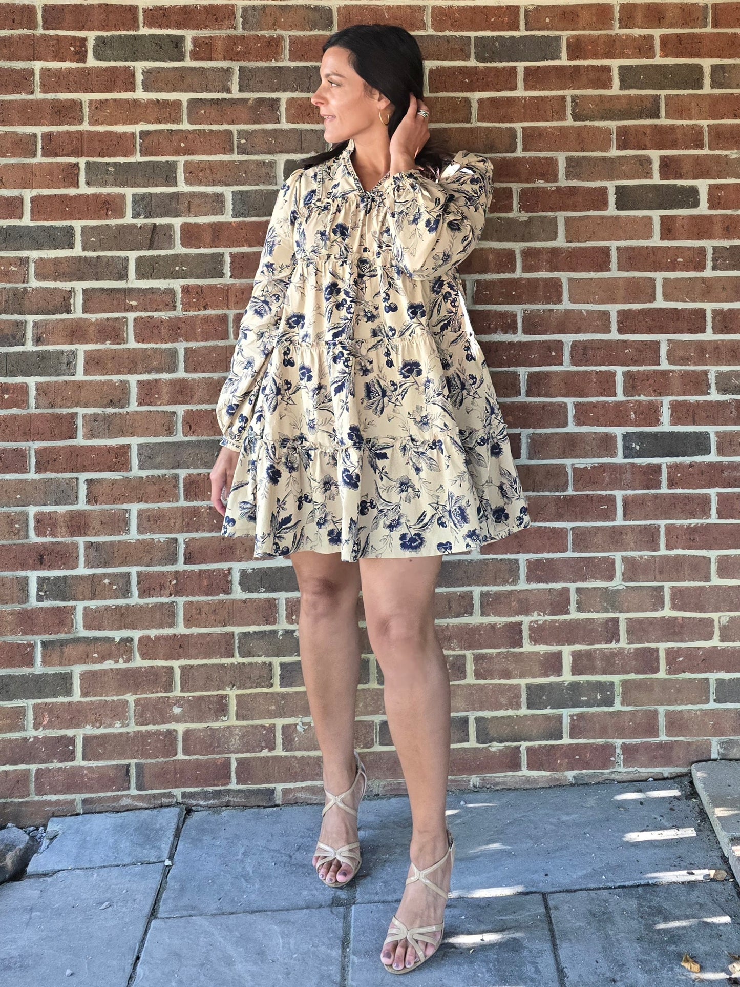 Floral Bloom Tiered Dress