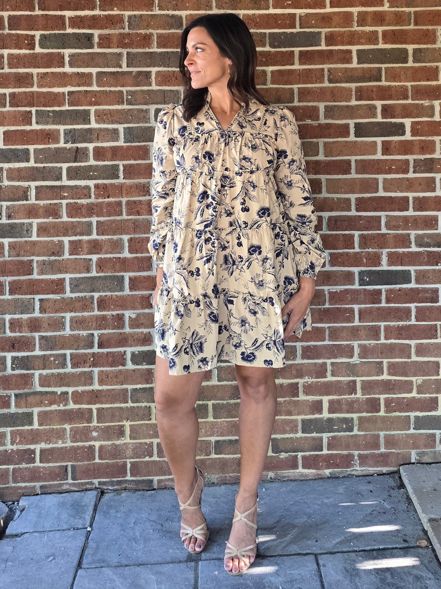Floral Bloom Tiered Dress