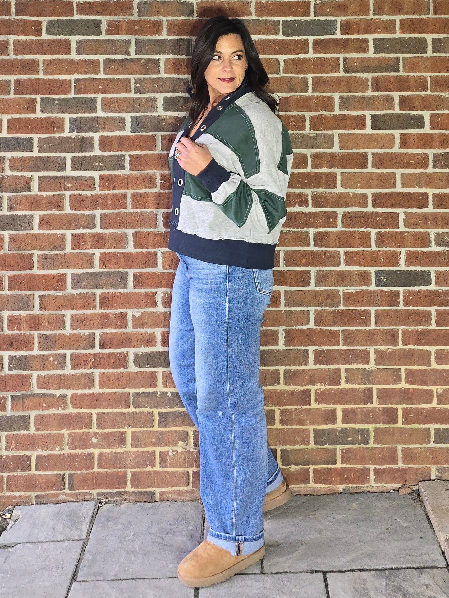 Brushed French Terry Pullover