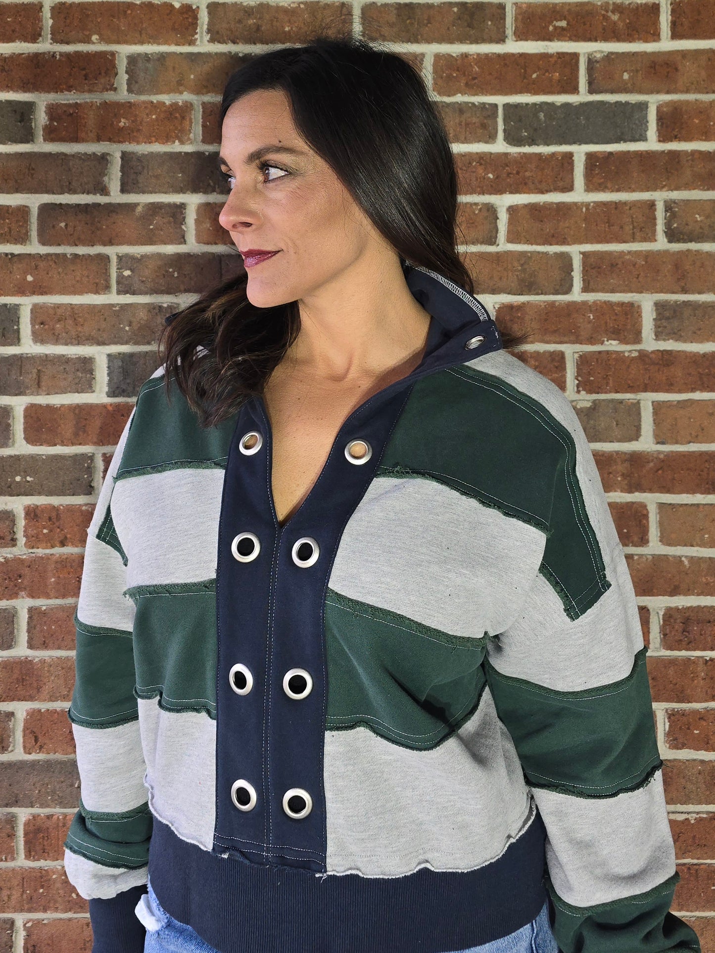 Brushed French Terry Pullover