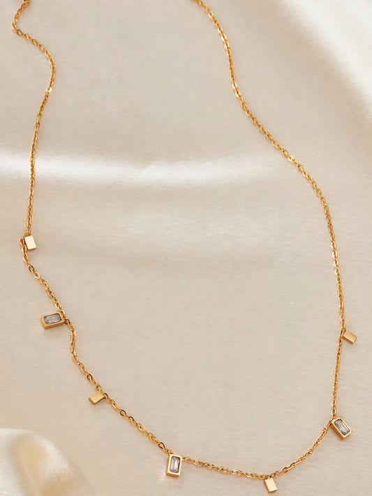 18K Dipped Delicate Chain Necklace