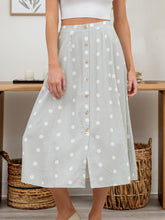 Load image into Gallery viewer, Polka Dot Midi Skirt
