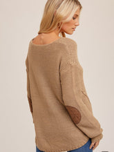 Load image into Gallery viewer, Elbow Patch Sweater
