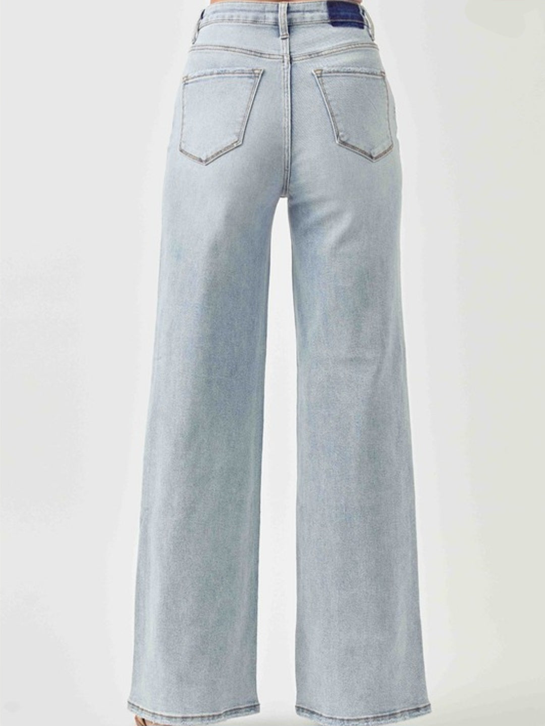 High Rise Wide Leg Jeans