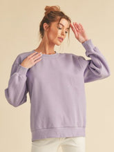 Load image into Gallery viewer, Lilac Embroidered Pullover
