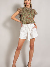 Load image into Gallery viewer, Mineral Wash High Waist Shorts
