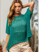 Load image into Gallery viewer, Crochet Oversized Pullover
