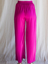 Load image into Gallery viewer, Magenta Wide Leg Pants
