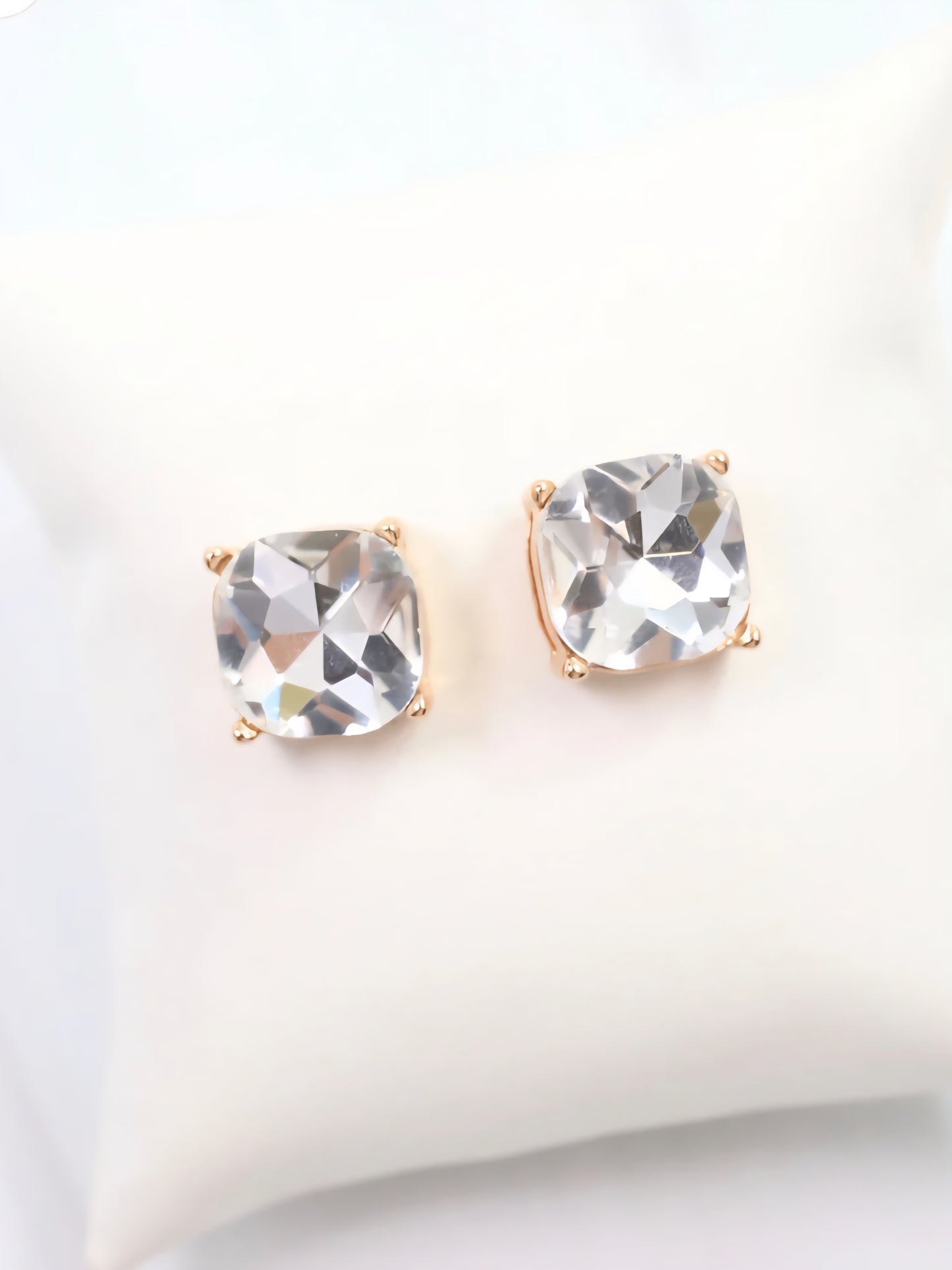 Clear Stud Earring