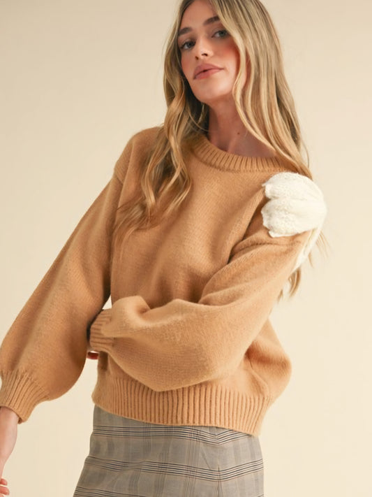 Pullover Bow Detail Sweater