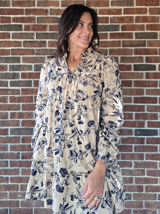 Floral Bloom Tiered Dress