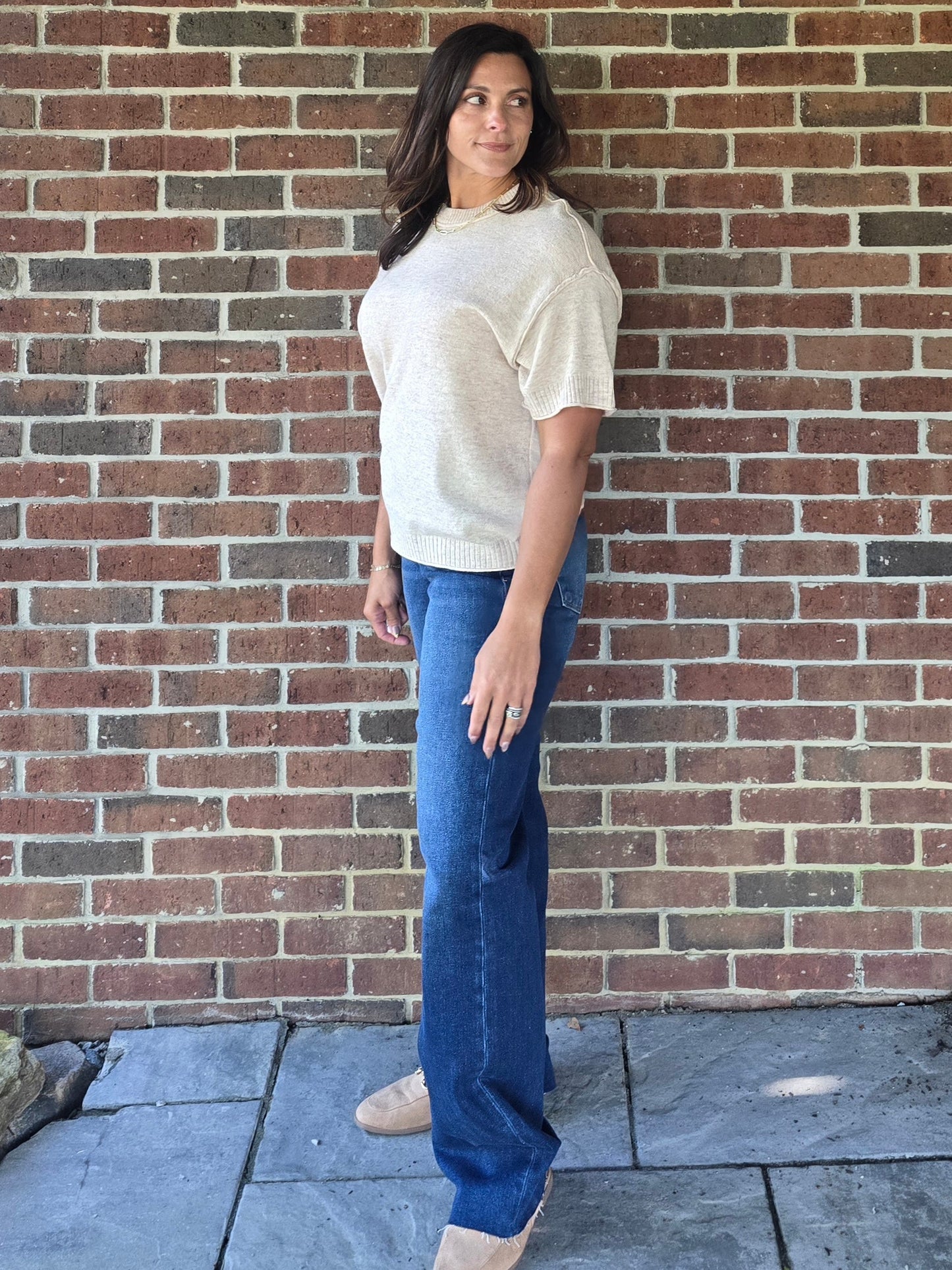Cozy Raw Edge Sweater