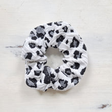 Load image into Gallery viewer, White Leopard Scrunchie
