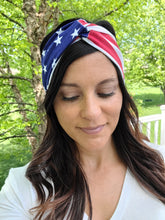 Load image into Gallery viewer, Stars &amp; Stripes Turban
