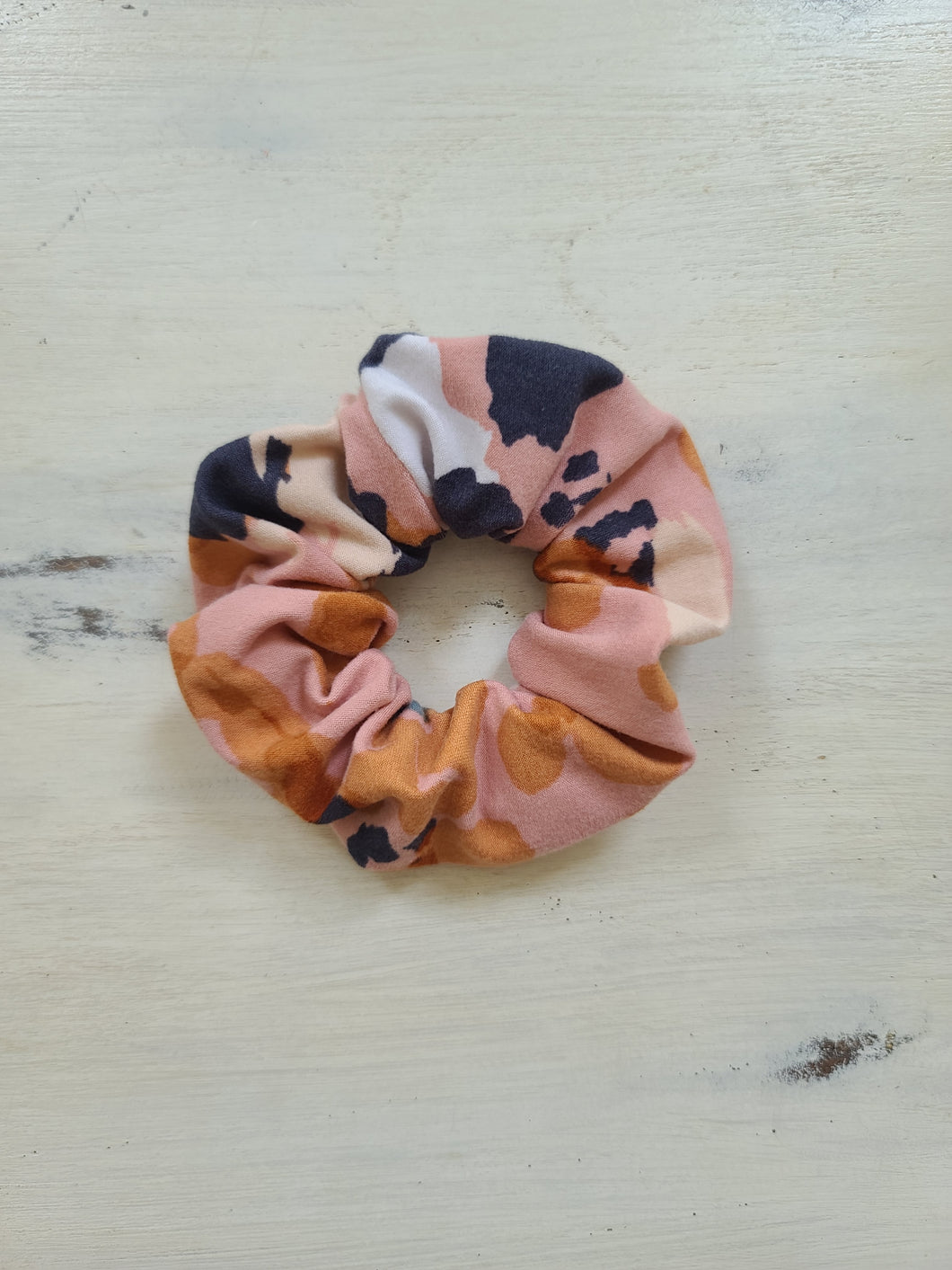 Abstract Leopard Scrunchie