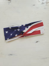 Load image into Gallery viewer, Stars &amp; Stripes Turban
