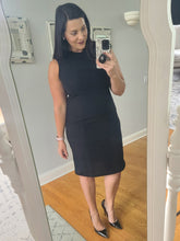 Load image into Gallery viewer, Sleeveless Dress with Turtleneck Bolero
