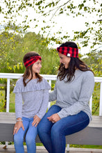 Load image into Gallery viewer, Buffalo Plaid Turban
